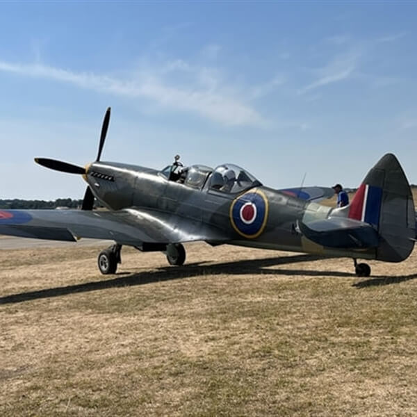 Customer Photo of Wing to Wing with a Spitfire (Squadron Leader)